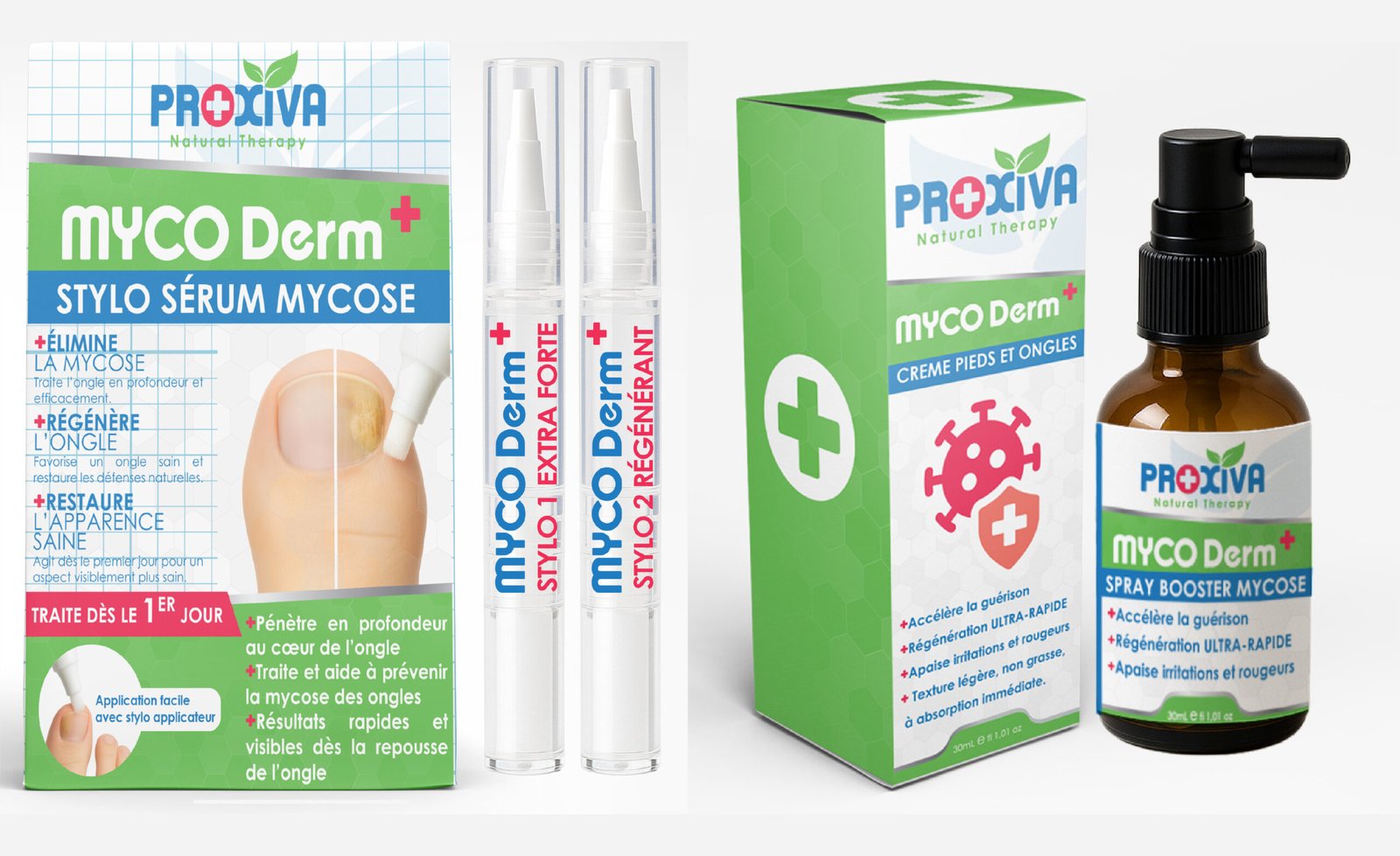 Kit Anti-Mycose Complet MYCODERM+ – Stylo & Spray